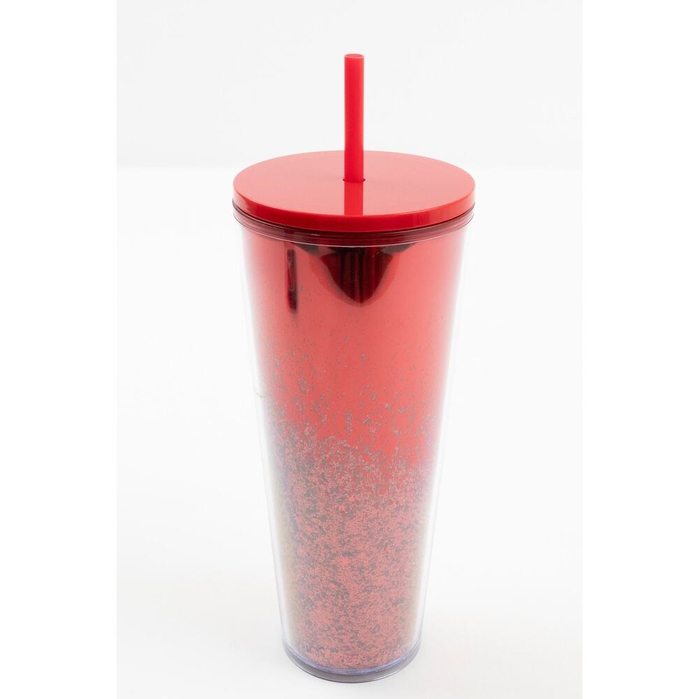 Starbucks Tumbler Cup Lot of 5 Studded Bling Gold Coral Glitter Cold Cup Ceramic - Picture 3 of 16